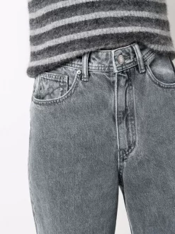 ( Nouvelle Collection ) 12 STOREEZ Jean Ample à Taille Haute DENIM GREY -12 STOREEZ Soldes Magasin 17929727 38336724 600