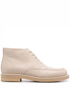 ( Nouvelle Collection ) 12 STOREEZ Bottines à Coutures Ton-sur-ton Milk