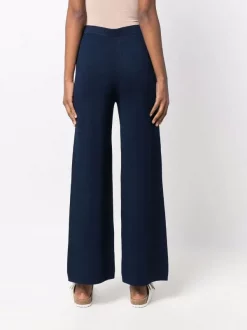 ( Nouvelle Collection ) 12 STOREEZ Pantalon Ample En Maille NAVY -12 STOREEZ Soldes Magasin 17930957 38337230 600