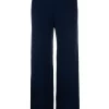 ( Nouvelle Collection ) 12 STOREEZ Pantalon Ample En Maille NAVY