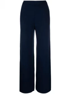 ( Nouvelle Collection ) 12 STOREEZ Pantalon Ample En Maille NAVY