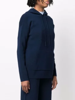 ( Nouvelle Collection ) 12 STOREEZ NAVY Hoodie En Maille Femme -12 STOREEZ Soldes Magasin 17930958 38338272 600