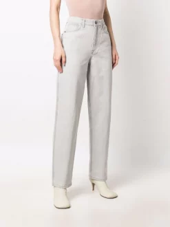 ( Nouvelle Collection ) 12 STOREEZ Jean Droit à Taille Haute Femme -12 STOREEZ Soldes Magasin 17931446 38336789 600