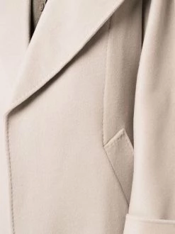 ( Nouvelle Collection ) 12 STOREEZ Manteau Ceinturé à Simple Boutonnage COFFEE WITH MILK -12 STOREEZ Soldes Magasin 17931448 38336868 600