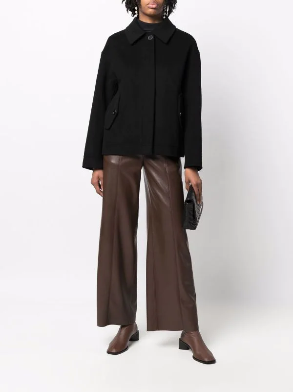 ( Nouvelle Collection ) 12 STOREEZ Veste à Fermeture Dissimulée BLACK 2 ( Nouvelle Collection ) 12 STOREEZ Veste à Fermeture Dissimulée BLACK – Image 2