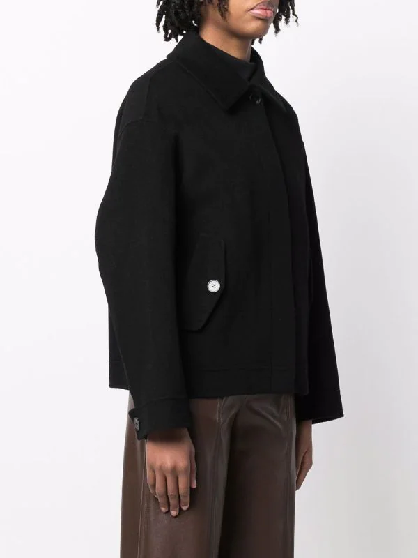 ( Nouvelle Collection ) 12 STOREEZ Veste à Fermeture Dissimulée BLACK 3 ( Nouvelle Collection ) 12 STOREEZ Veste à Fermeture Dissimulée BLACK – Image 3