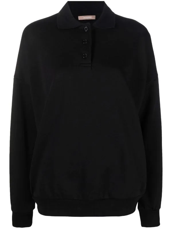 ( Nouvelle Collection ) 12 STOREEZ Sweat à Col Polo BLACK 1 ( Nouvelle Collection ) 12 STOREEZ Sweat à Col Polo BLACK