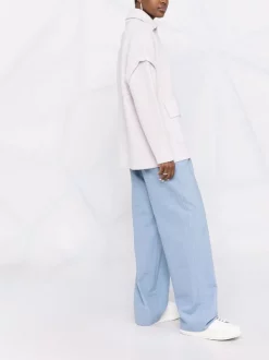 ( Nouvelle Collection ) 12 STOREEZ GRAY BEIGE Coupe-vent En Maille Femme -12 STOREEZ Soldes Magasin 17944996 38238427 600