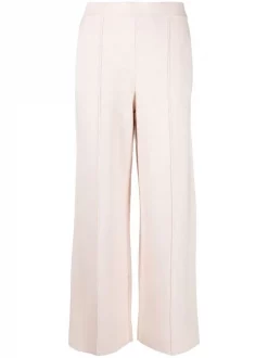 ( Nouvelle Collection ) 12 STOREEZ Pantalon Ample à Plis Marqués Femme
