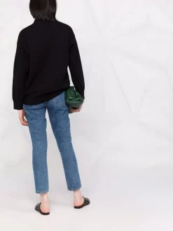 ( Nouvelle Collection ) 12 STOREEZ Pull En Laine Mélangée à Col Polo BLACK -12 STOREEZ Soldes Magasin 17944999 38152548 600