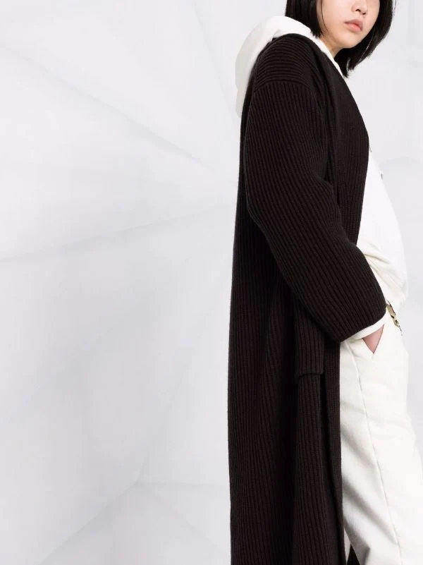 ( Nouvelle Collection ) 12 STOREEZ Manteau En Laine Et Cachemire Mélanges Bitter Chocolate 5 ( Nouvelle Collection ) 12 STOREEZ Manteau En Laine Et Cachemire Mélanges Bitter Chocolate – Image 5