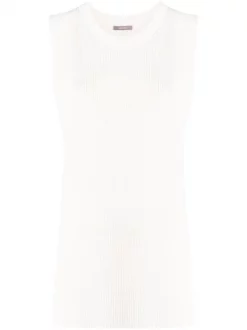 ( Nouvelle Collection ) 12 STOREEZ Haut En Maille à Design Sans Manches Femme