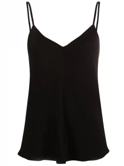 ( Nouvelle Collection ) 12 STOREEZ Débardeur à Col V BLACK