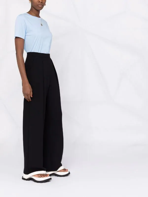 ( Nouvelle Collection ) 12 STOREEZ Pantalon Plissé à Taille Haute BLACK 4 ( Nouvelle Collection ) 12 STOREEZ Pantalon Plissé à Taille Haute BLACK – Image 4