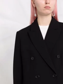 ( Nouvelle Collection ) 12 STOREEZ BLACK Blazer à Boutonnière Croisée Femme -12 STOREEZ Soldes Magasin 17963908 38420691 600