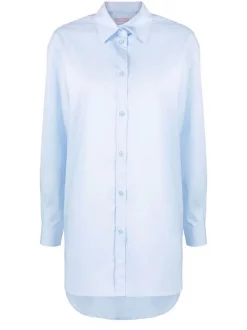 ( Nouvelle Collection ) 12 STOREEZ Chemise En Coton BLUE
