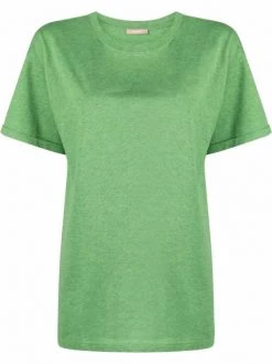 ( Nouvelle Collection ) 12 STOREEZ T-shirt En Coton à Col Rond Femme