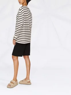 ( Nouvelle Collection ) 12 STOREEZ Sweat Rayé En Coton Femme -12 STOREEZ Soldes Magasin 17965803 38414621 600