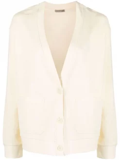 ( Nouvelle Collection ) 12 STOREEZ CREAM Cardigan En Coton Femme
