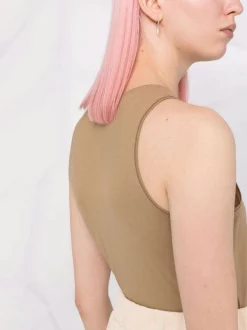 ( Nouvelle Collection ) 12 STOREEZ BEIGE Débardeur à Encolure Ronde Femme -12 STOREEZ Soldes Magasin 17973513 38420776 600