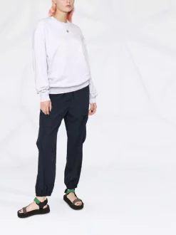 ( Nouvelle Collection ) 12 STOREEZ LIGHT GREY Sweat En Coton à Logo Imprimé Femme -12 STOREEZ Soldes Magasin 17974358 38398119 600