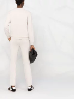 ( Nouvelle Collection ) 12 STOREEZ Pantalon Fuselé à Lien De Resserrage GRAY BEIGE -12 STOREEZ Soldes Magasin 17989746 0ece5626 9f7f 48d0 91fc a57c8169f36f 600