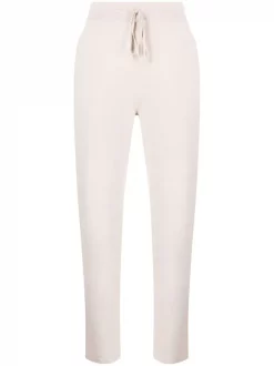 ( Nouvelle Collection ) 12 STOREEZ Pantalon Fuselé à Lien De Resserrage GRAY BEIGE