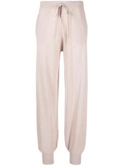 ( Nouvelle Collection ) 12 STOREEZ Pantalon De Jogging En Laine Mérinos Light-beige
