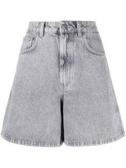 ( Nouvelle Collection ) 12 STOREEZ Short En Jean à Taille Haute Femme