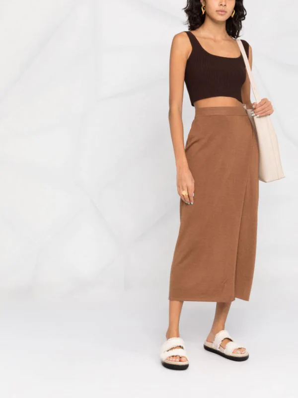 ( Nouvelle Collection ) 12 STOREEZ Haut Crop En Maille Nervurée Femme 2 ( Nouvelle Collection ) 12 STOREEZ Haut Crop En Maille Nervurée Femme – Image 2