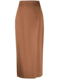 ( Nouvelle Collection ) 12 STOREEZ Jupe Mi-longue à Design Portefeuille Femme