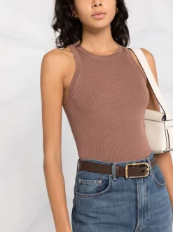 ( Nouvelle Collection ) 12 STOREEZ COFFEE WITH MILK Débardeur En Maille Nervurée Femme -12 STOREEZ Soldes Magasin 17989765 d83a5074 764a 4aa8 939e f72d9a2e8e0f 600