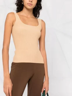 ( Nouvelle Collection ) 12 STOREEZ Débardeur En Maille Nervurée Light-beige -12 STOREEZ Soldes Magasin 17989767 69b8808d 56c4 482b 8292 0d10f3c048a5 600