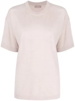 ( Nouvelle Collection ) 12 STOREEZ Pull En Laine Mérinos à Manches Courtes Light-beige