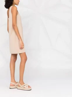 ( Nouvelle Collection ) 12 STOREEZ Light-beige Robe Courte En Laine Mérinos Mélangée Femme -12 STOREEZ Soldes Magasin 17989771 0f3b1691 ec88 46a5 a774 ad096002050a 600