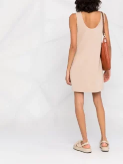 ( Nouvelle Collection ) 12 STOREEZ Light-beige Robe Courte En Laine Mérinos Mélangée Femme -12 STOREEZ Soldes Magasin 17989771 59e4f809 3544 4523 be31 892ad8b56e86 600