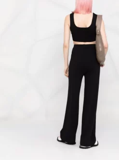 ( Nouvelle Collection ) 12 STOREEZ BLACK Pantalon Ample En Maille Femme -12 STOREEZ Soldes Magasin 17989772 6cb77aab 70df 4069 bb07 af4d8865f7f4 600