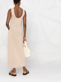 ( Nouvelle Collection ) 12 STOREEZ Light-beige Robe Mi-longue à Col Rond Femme -12 STOREEZ Soldes Magasin 17990380 4e974481 51e2 4914 8515 21e86db80dd7 600