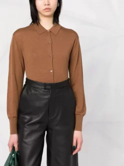 ( Nouvelle Collection ) 12 STOREEZ Chemise En Laine Mérinos Mélangée DARK CAMEL -12 STOREEZ Soldes Magasin 17990381 1590e25e 91e6 457e 8b0f 84e8781dcb73 600