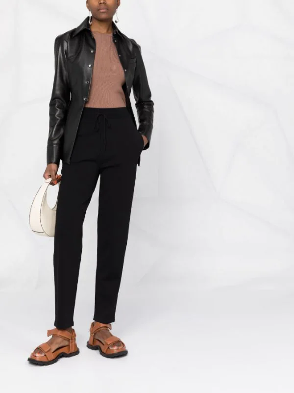 ( Nouvelle Collection ) 12 STOREEZ Pantalon Fuselé à Lien De Resserrage Femme 2 ( Nouvelle Collection ) 12 STOREEZ Pantalon Fuselé à Lien De Resserrage Femme – Image 2