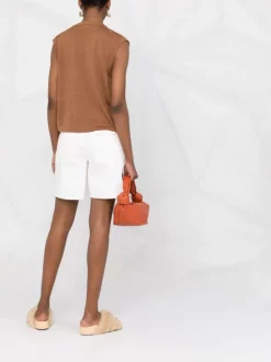 ( Nouvelle Collection ) 12 STOREEZ DARK CAMEL Débardeur En Laine Mérinos Mélangée Femme -12 STOREEZ Soldes Magasin 17991191 8d41a51b 0555 417f 9b8c 33e34317ece0 600