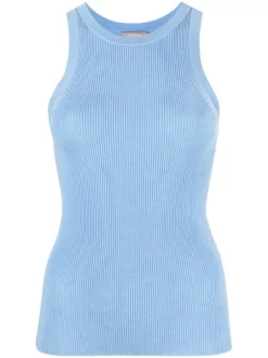 ( Nouvelle Collection ) 12 STOREEZ Débardeur En Maille Nervurée Femme