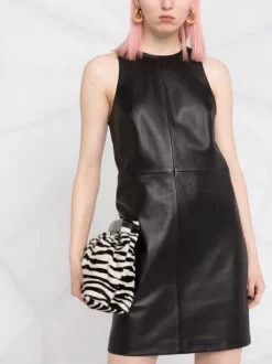 ( Nouvelle Collection ) 12 STOREEZ Robe Courte En Cuir à Design Sans Manches BLACK 10 ( Nouvelle Collection ) 12 STOREEZ Robe Courte En Cuir à Design Sans Manches BLACK -12 STOREEZ Soldes Magasin 17991567 213f331b 7784 4538 847e 986e2fc55d8f 600