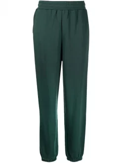 ( Nouvelle Collection ) 12 STOREEZ Pantalon De Jogging Droit En Coton DARK GREEN
