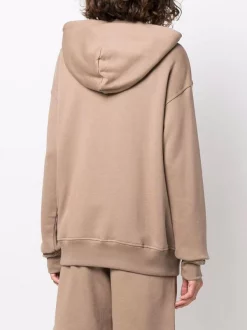 ( Nouvelle Collection ) 12 STOREEZ Hoodie à Logo Brodé COFFEE WITH MILK -12 STOREEZ Soldes Magasin 18008258 38558041 600