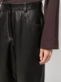 ( Nouvelle Collection ) 12 STOREEZ Pantalon Droit En Cuir Femme 9 ( Nouvelle Collection ) 12 STOREEZ Pantalon Droit En Cuir Femme -12 STOREEZ Soldes Magasin 18049803 38555924 600