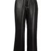 ( Nouvelle Collection ) 12 STOREEZ Pantalon Droit En Cuir Femme