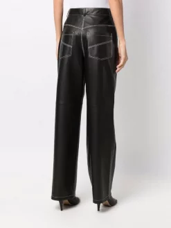 ( Nouvelle Collection ) 12 STOREEZ Pantalon Droit En Cuir Femme 8 ( Nouvelle Collection ) 12 STOREEZ Pantalon Droit En Cuir Femme -12 STOREEZ Soldes Magasin 18049803 38557158 600
