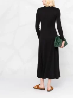 ( Nouvelle Collection ) 12 STOREEZ BLACK Robe Longue à Design D'empiècements Femme -12 STOREEZ Soldes Magasin 18050354 49892dcf 5fc2 4a30 9458 720052fd9e8d 600