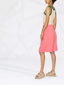 ( Nouvelle Collection ) 12 STOREEZ CORAL Bermuda à Plis Femme -12 STOREEZ Soldes Magasin 18065534 38830285 600